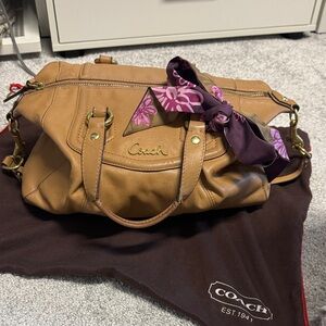 Coach Kristin Leather Satchel